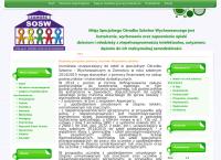Strona internetowa z Specjalny Ośrodek Szkolno - Wychowawczy