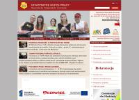 Strona internetowa z Centrum Edukacji i Pracy Młodzieży Ohp