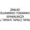 Zakład Ślusarsko-Tokarski Tapka. Przeciski hydrauliczne .Ramy blacharskie