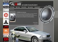 Strona internetowa z Almar Car & Home Audio