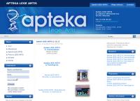 Strona internetowa z Apteka Lege Artis