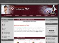 Strona internetowa z Hurtownia Atut. Wojciech Kopacz