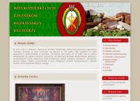 Strona internetowa z Wielkopolski Cech Rzeźników - Wędliniarzy - Kucharzy