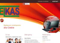 Strona internetowa z RTV AGD SKLEP KOMTELKAS SYCÓW