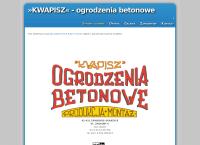 Firma produkcyjna KWAPISZ Andrzej Szczygieł