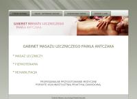 Antczak Paweł. Gabinet masażu leczniczego