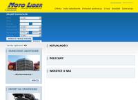 Strona internetowa z Moto Lider S.C.