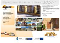 Gigam-Bis Ogrodzenia Betonowe, Ogrodzenia Nowoczesne, Podmurówki Betonowe.