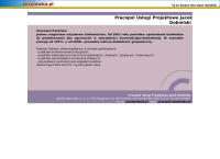 Usługi Projektowe Pracopol. Jacek Dobielski