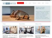 Strona internetowa z Pro Oculo s.c. Salon optyczny - Gabinet okulistyczny