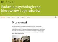 Senke - Pracownia Psychologiczna - Badania Psychologiczne Kierowców
