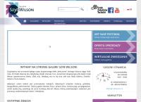 Strona internetowa z Wilson. Galeria szyb