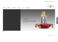 Strona internetowa z Taste - Agencja reklamowa BTL