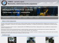 Strona internetowa z Tirex Edyta Woźna