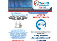 Strona internetowa z Wypożyczalnia Elektronarzędzi Tools Marcin Kargula