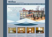 Strona internetowa z Centrum biurowe WILDOM
