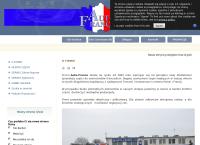 Strona internetowa z Auto-France Ad. Marcin Jasiulewicz