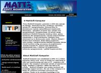 Strona internetowa z MattSoft Komputer Sp.j.