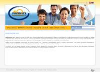 Strona internetowa z Postdata S.a.