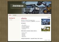 Żwirbud. Przedsiębiorstwo wydobywczo - drogowe. Roboty ziemne, budowa dróg, destrukt