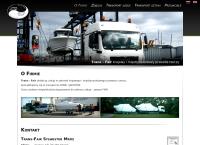 Strona internetowa z Trans-Fair
