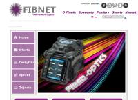Strona internetowa z \"fibnet\"