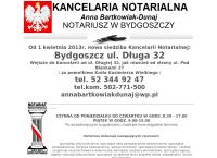 Anna Bartkowiak-Dunaj Notariusz