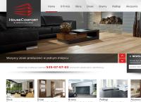 Strona internetowa z House Comfort
