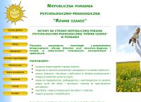 Niepubliczna Poradnia Psychologiczno-Pedagogiczna "równe Szanse"