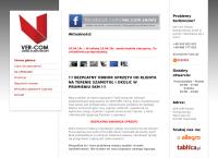 Strona internetowa z Ver-Com Serwis Komputerowy