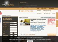 Strona internetowa z Novahouse