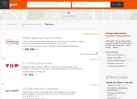 Strona internetowa z E.tap Zakład Tapicerski