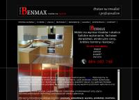 Strona internetowa z Benmax Meble Na Wymiar