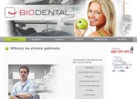 Strona internetowa z Biodental
