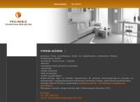 Strona internetowa z Pro-Meble