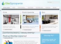Strona internetowa z Phu Ekosprzątanie