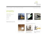 Strona internetowa z Ekodama Architektura