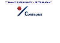 Strona internetowa z Kancelaria Doradcy Podatkowego Consiliaris Anna Ganczarska