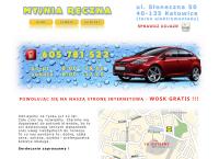 Strona internetowa z Auto Myjnia Phu B&e Bożena Haraf