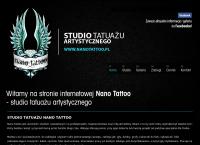 Strona internetowa z Nano Tattoo