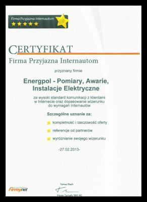 CERTYFIKAT