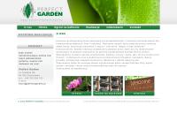 Strona internetowa z Perfect Garden
