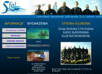 Strona internetowa z 5 Fal Szkoła Nurkowania