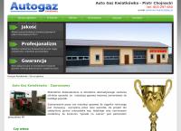 Strona internetowa z Automax-Gazsystem