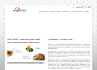 Strona internetowa z Qlinarium