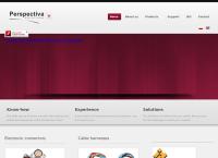 Strona internetowa z Perspectiva Solutions Sp. Z O.o.