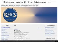 Strona internetowa z Regionalne Mobilne Centrum Szkoleniowe Artur Dańczak