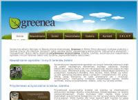 Strona internetowa z Greenea