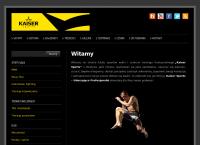 Strona internetowa z Kaiser Sports