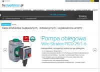 Strona internetowa z Tuznajdziesz.pl